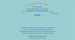 Desktop Screenshot of horsejourneys.com